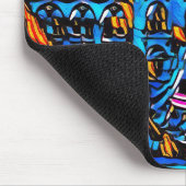 Mein blauer Traum Mousepad (Ecke)