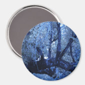 Mein blauer Winter.... Magnet (Vorderseite/Rückseite)