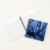 Mein blauer Winter.... Notizblock (Innenseite)