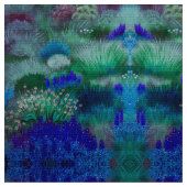 Mein Blue Meadow Fabric Stoff (Nahaufnahme)