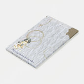 Mein Bluetick Ate My Lessingplan Post-it Klebezettel (angewinkelt)