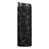 Mein Blume Design 8 Thermosbecher (Nach rechts gedreht)