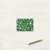 Mein Blumendesign 4 Post-it Klebezettel (Auf Schreibtisch)