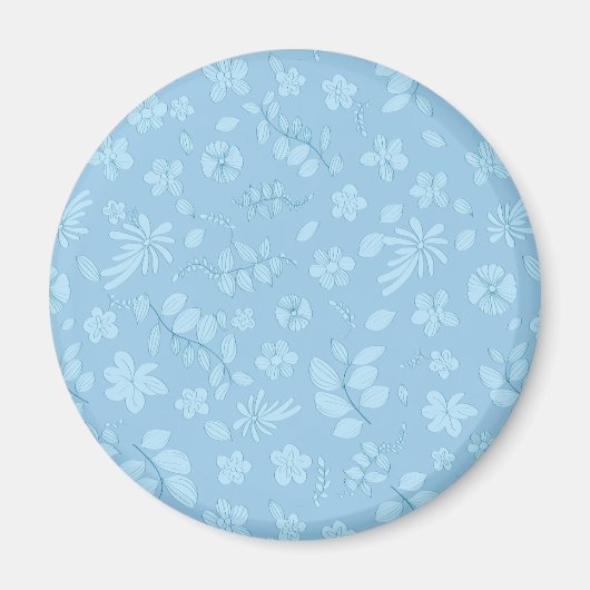 Mein Blumendesign 7 Magnet (Vorne)