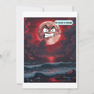 Mein Blut kocht - wenn der Mond reden könnte Feiertagskarte