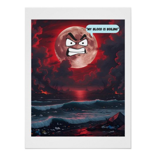 Mein Blut kocht - wenn der Mond reden könnte Poster (Vorderseite)