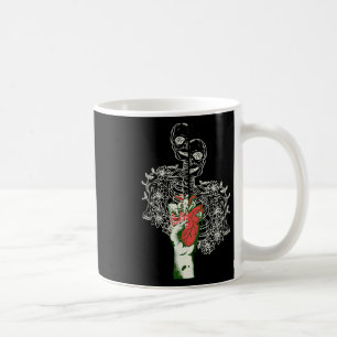 Mein blutiges Herz-Valentinstag-Skelett Kaffeetasse