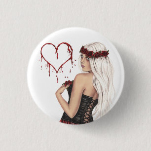Mein blutiges Valentine-Button-Knopf-Abzeichen Button