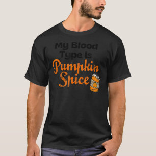 Mein Bluttyp ist der Kürbisspeckfall Thanksgi T-Shirt
