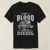 Mein Bluttyp ist Diesel T-Shirt (Design vorne)