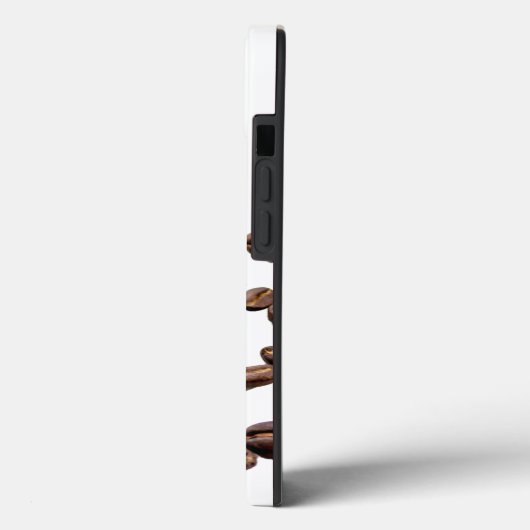 Mein Bluttyp ist Kaffee liebt Coffein Case Mate (Rückseite / Links)