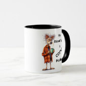 MEIN BLUTTYP IST KAFFEPOSITIV TASSE (VorderseiteRechts)