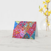 Mein Bohemisches TraumNotecard Karte (Gelbe Blume)