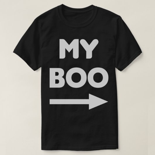 Mein Boo Matching Couples Tee Shirt (Design vorne)