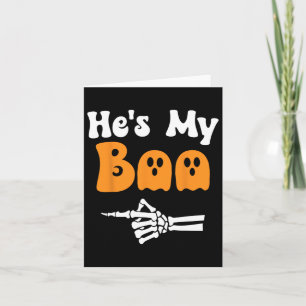 Mein Boo Matching Halloween Pajama Paare hat mein Karte