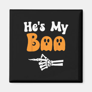 Mein Boo passende Halloween-Schlafanzug-Paare Er i Magnet