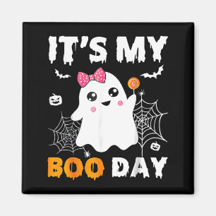 Mein Boo-Tag Halloween Geburtstag Geist Magnet