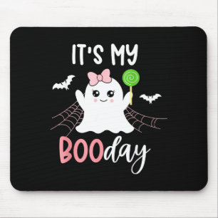 Mein Boo-Tag ist süß Halloween Geburtstag Geist Ro Mousepad