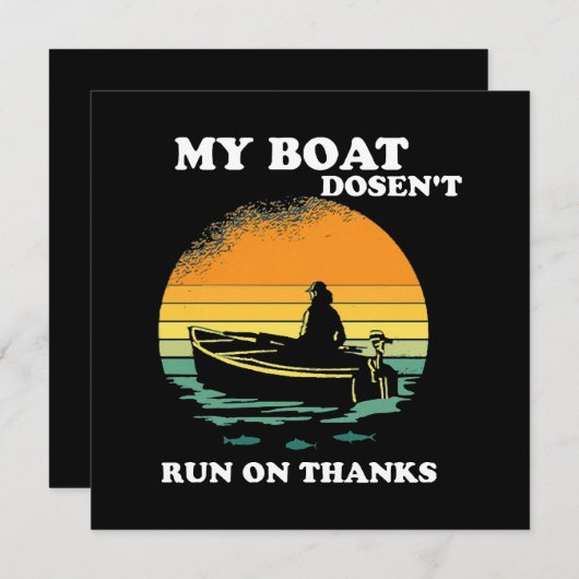 Mein Boot läuft nicht auf Danke (Vorne/Hinten)