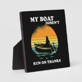 Mein Boot läuft nicht auf Danke Fotoplatte (Vorderseite)