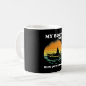 Mein Boot läuft nicht auf Danke Kaffeetasse (Vorderseite Links)