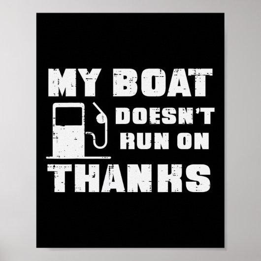 Mein Boot läuft nicht dank der tollen Bootshauptka Poster (Vorne)