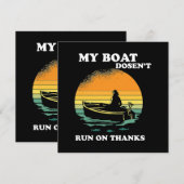 Mein Boot läuft nicht mit Danke (Vorne/Hinten)