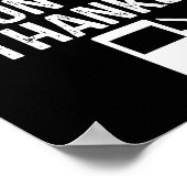 Mein Boot läuft nicht mit dem Dankeschön-Boot 1 Poster (Ecke)