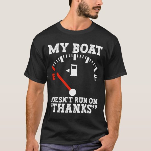 Mein Boot läuft nicht mit dem erstaunlich teuren G T-Shirt (Vorderseite)