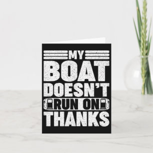 Mein Boot läuft nicht, weil ich selbst ein Gasboot Karte