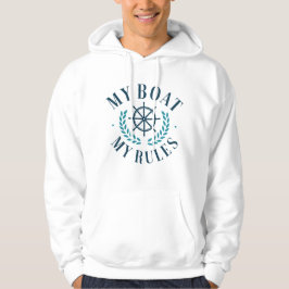 Mein Boot meine Regeln Hoodie