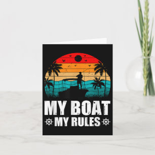 Mein Boot meine Regeln, Kapitän des Bootes, Captai Karte
