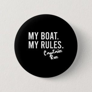 Mein Boot, meine Regeln, Kapitän Ron, personalisie Button