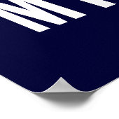 Mein Boot. Meine Regeln - lustiges Boot Poster (Ecke)