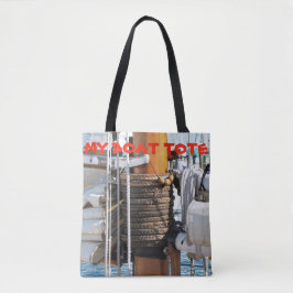 Mein Boot Tote Bag Tasche