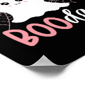 Mein Bootstag Niedliches Halloween-Geburtstagsgeis Poster (Ecke)