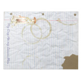 Mein Borzoi Ate My Lessingplan Notizblock (Vorderseite)