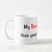 Mein Borzoi ist intelligenter… Tasse (Links)