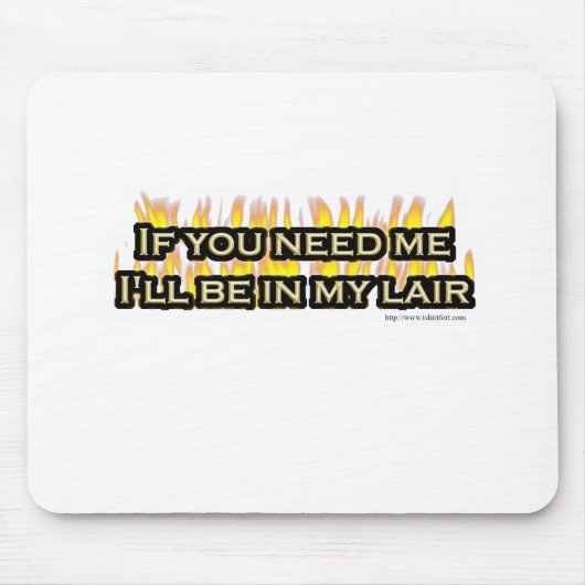 Mein böser Lair Mousepad (Vorne)