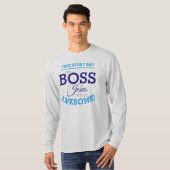 Mein Boss ist Jesus (Er ist so Phantastisch) T-Shirt (Vorne ganz)
