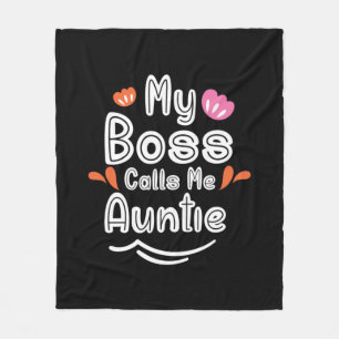 Mein Boss nennt mir ein Geschenk von Mutter Tante Fleecedecke