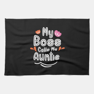 Mein Boss nennt mir ein Geschenk von Mutter Tante Geschirrtuch