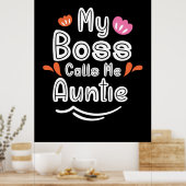 Mein Boss nennt mir ein Geschenk von Mutter Tante Poster (Küche)