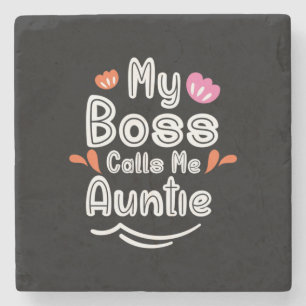 Mein Boss nennt mir ein Geschenk von Mutter Tante Steinuntersetzer