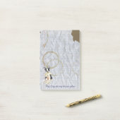 Mein Boston Terrier aß meinen Unterrichtsplan Post-it Klebezettel (Auf Schreibtisch)