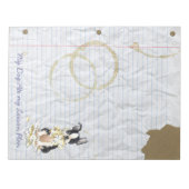 Mein Boston Terrier Ate My Lessingplan Notizblock (Vorderseite)