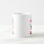 Mein Boston Terrier ist mein Valentinhund Niedlich Kaffeetasse (Mittel)