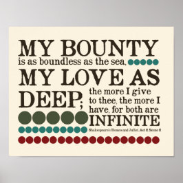 Mein Bounty ist so grenzenlos wie das Meer.. Poster