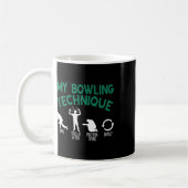 Mein Bowling Technique Bowling Kaffeetasse (Links)