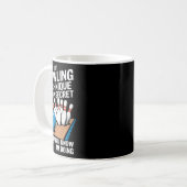 Mein Bowling Technique Funny Bowling 1 Kaffeetasse (Vorderseite Links)